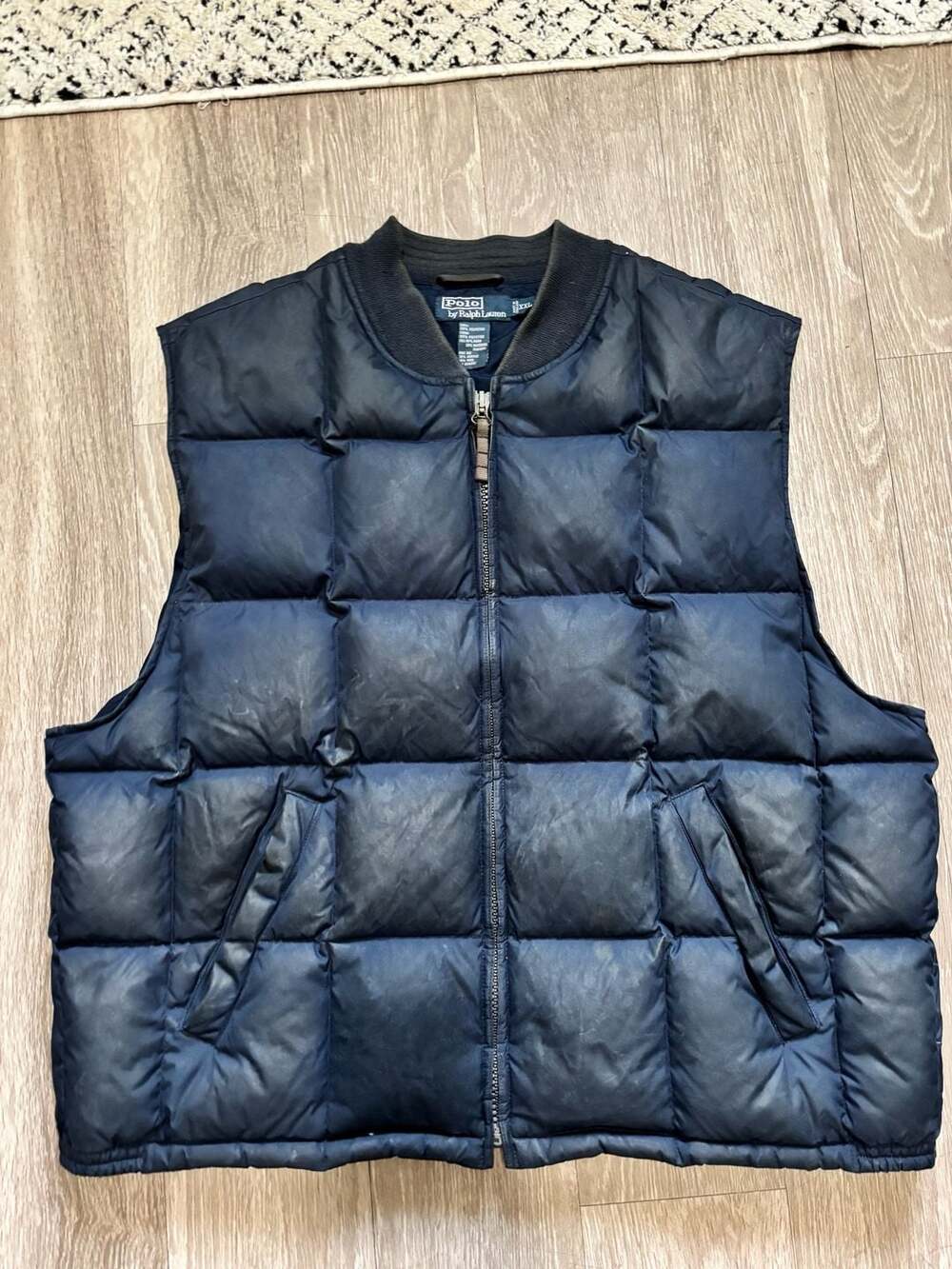Polo by Ralph Lauren Down Puffer Vest Navy Blue XXL